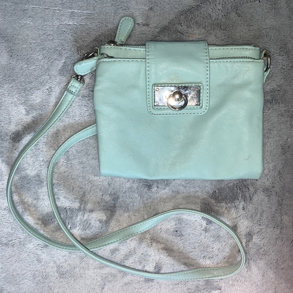 New York & Company mint green purse